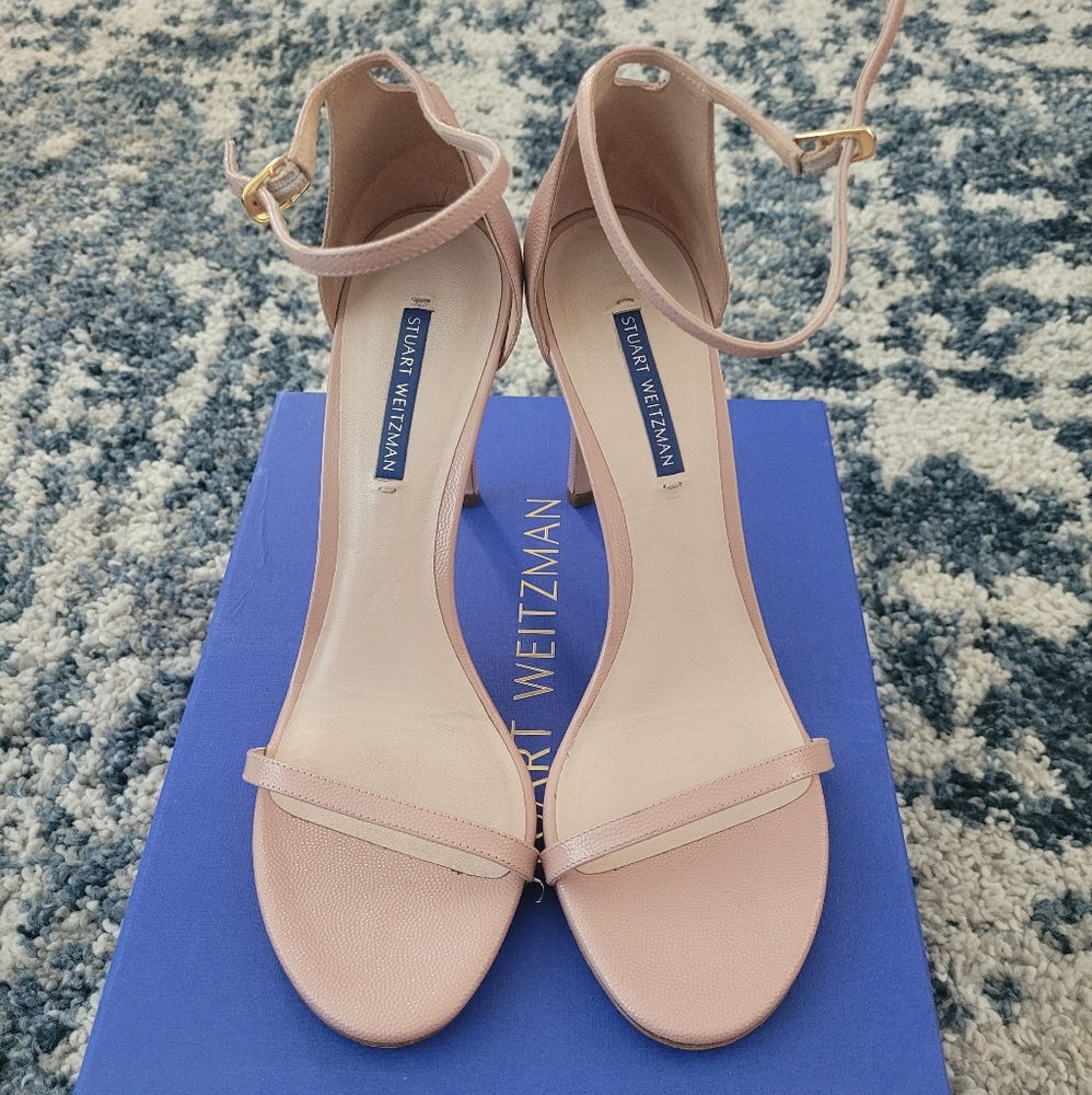 WORN ONCE - STUART WEITZMAN NUDISTSONG Nude Caviar